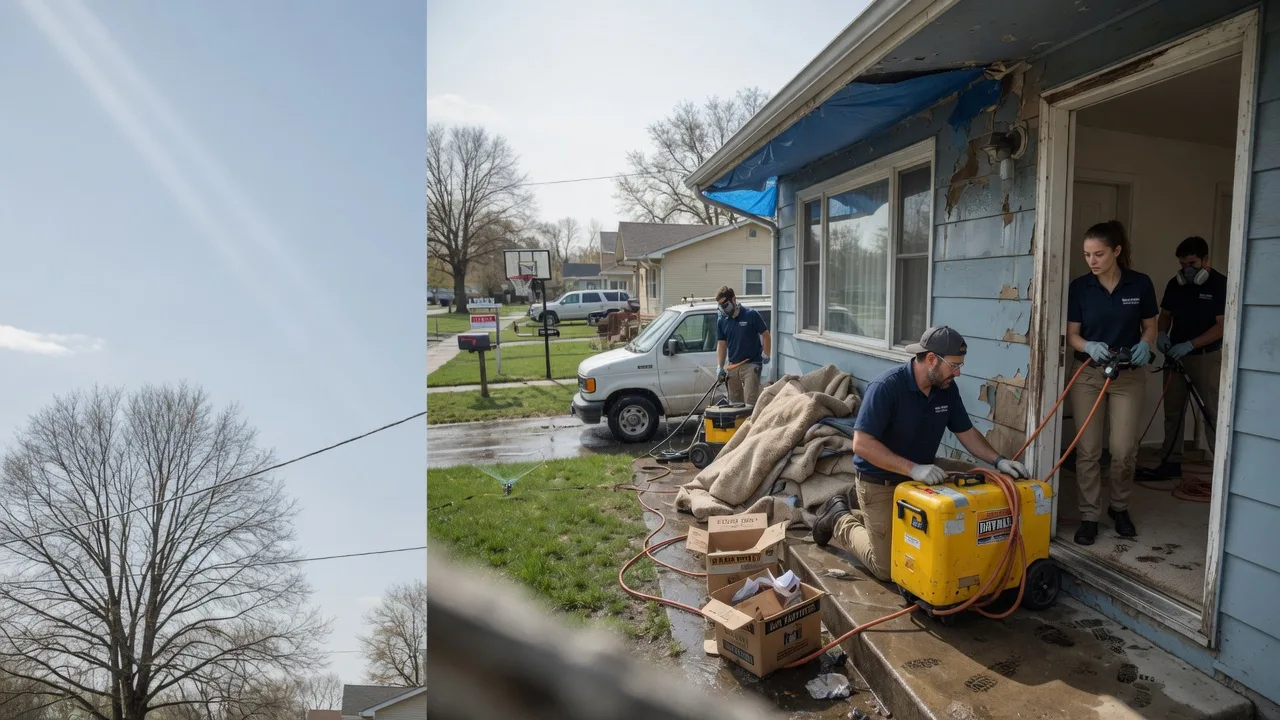 Basement Flood Cleanup in Waldo, KS near me